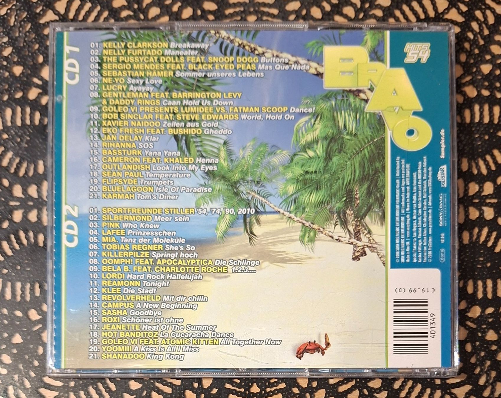 CDs: Bravo Hits 54, Doppel CD, 2006, Hit Compilation, Sampler – Gebraucht aus Amriswil von Celini3 1