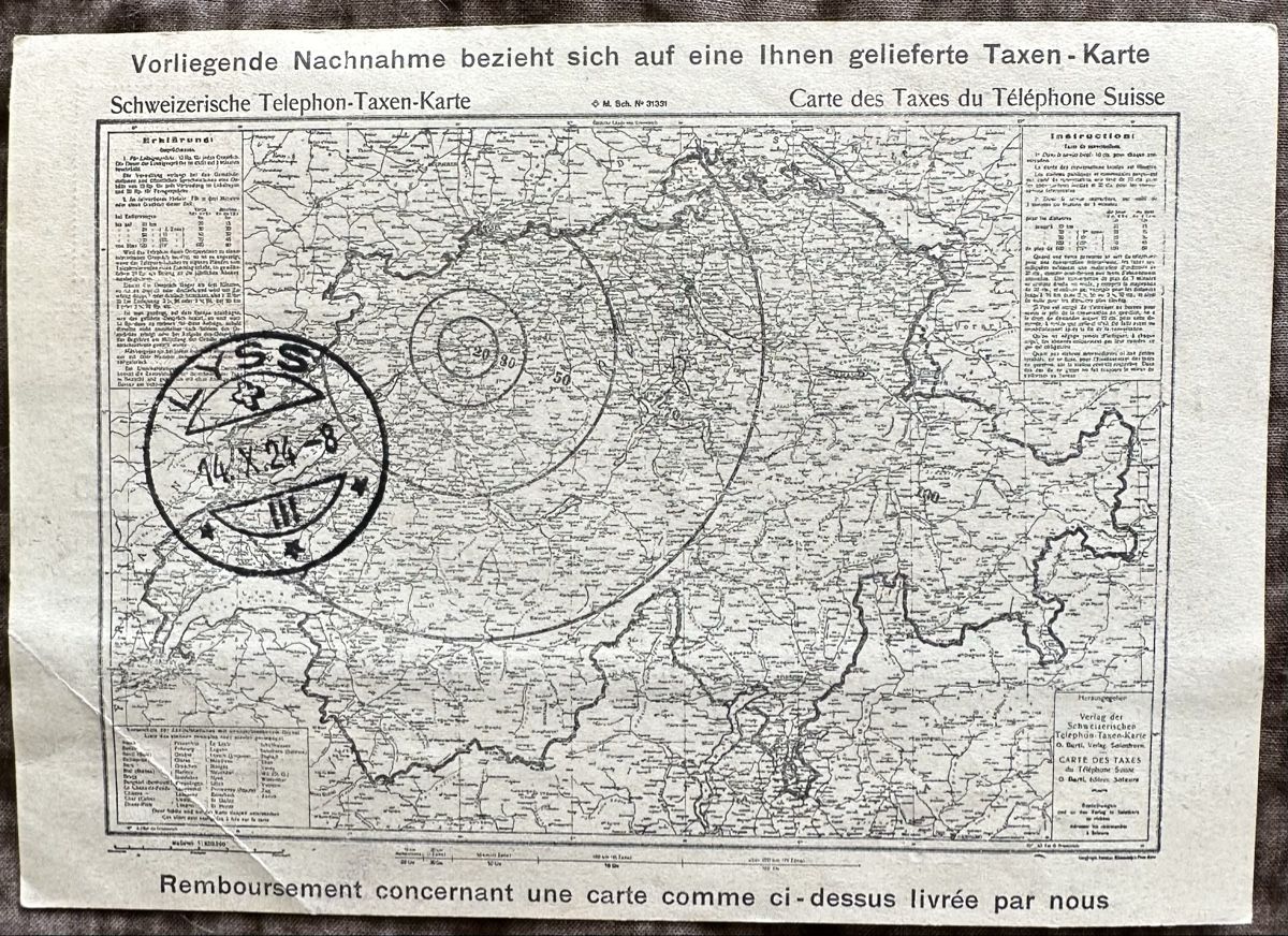 Tutti i francobolli: Schweiz Taxenkarte – Usato da Duebendorf venduto da 69R81y 1