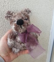 Bären Teddybär gestrickt retro vintage Stil handmade