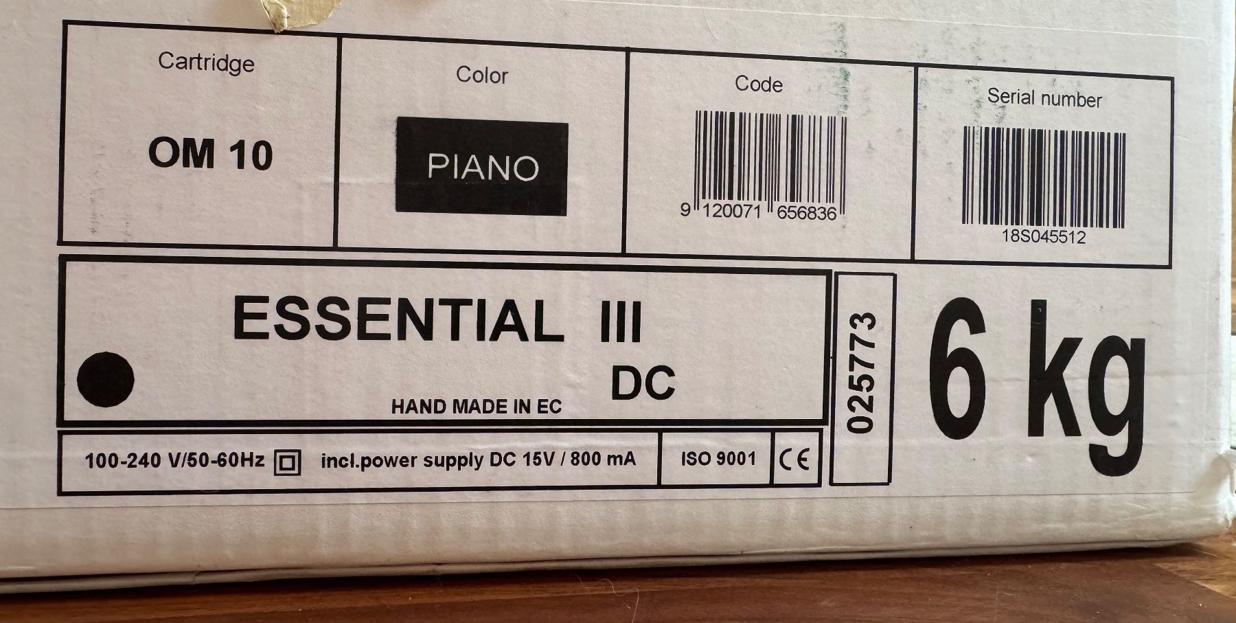 Giradischi: Pro-Ject Essential III – Usato da Kappelen venduto da JGreppin 7
