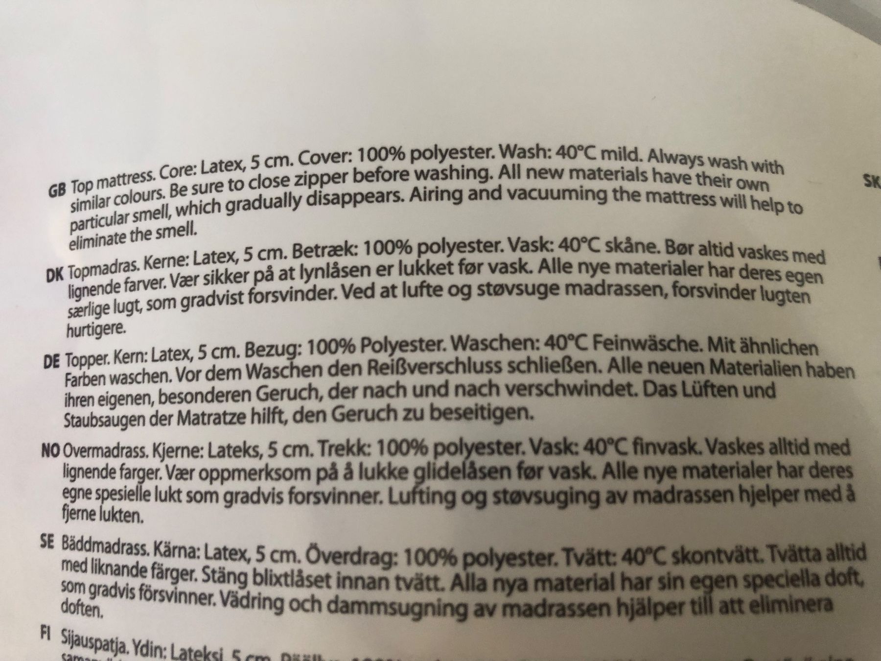 Letti: Matratzen -Topper neu 90x200 – Usato da Solothurn venduto da See203 2