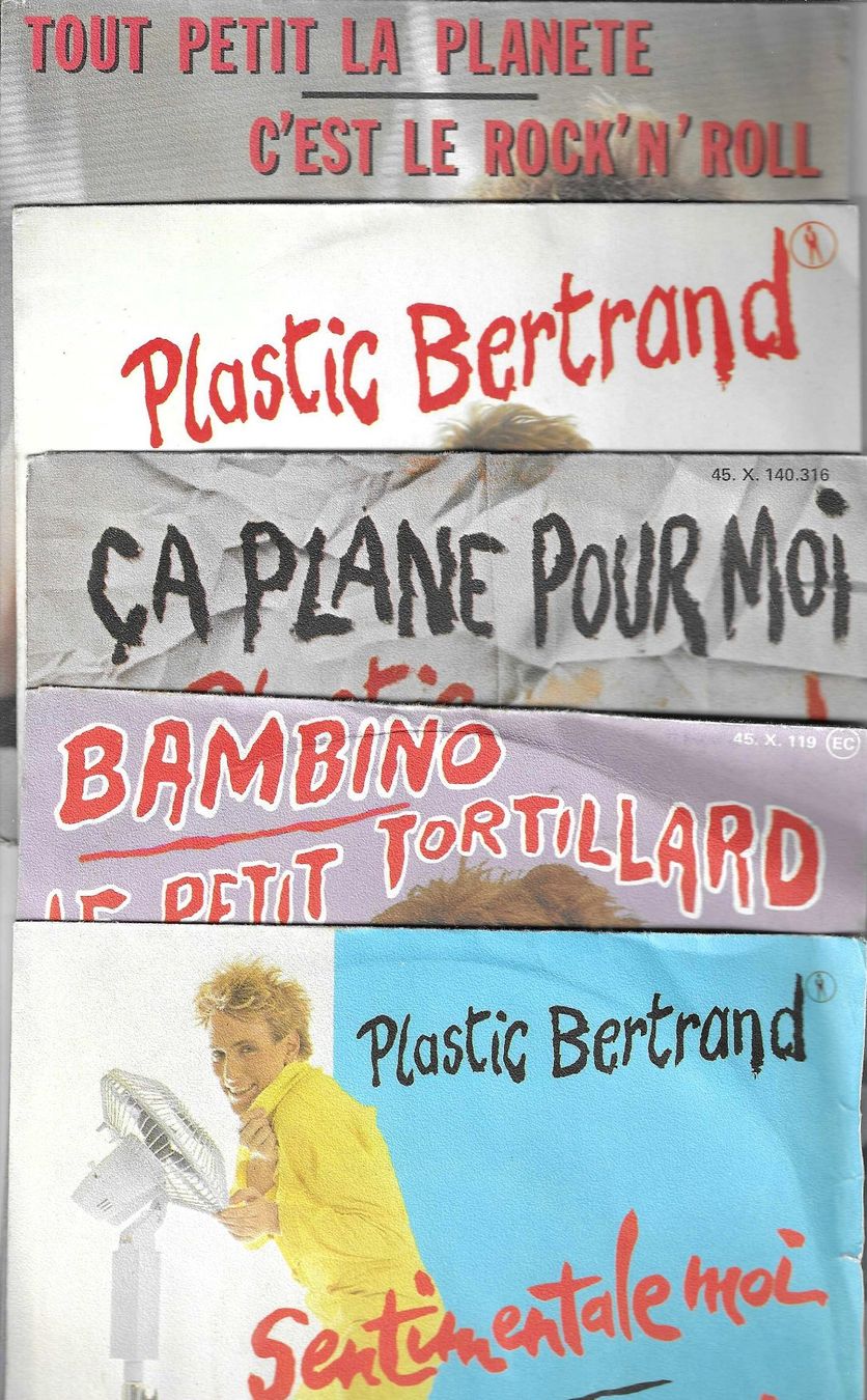 Schallplatten: Plastic Bertrand 5 SP's - ça plane pour moi, Bambino... – Gebraucht aus Savagnier von Ne2065