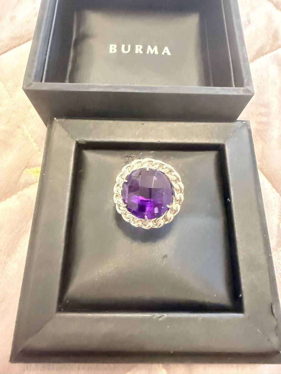 Anelli: Burma bijoux ring with amethyst – Usato da Genève venduto da iri_f78b