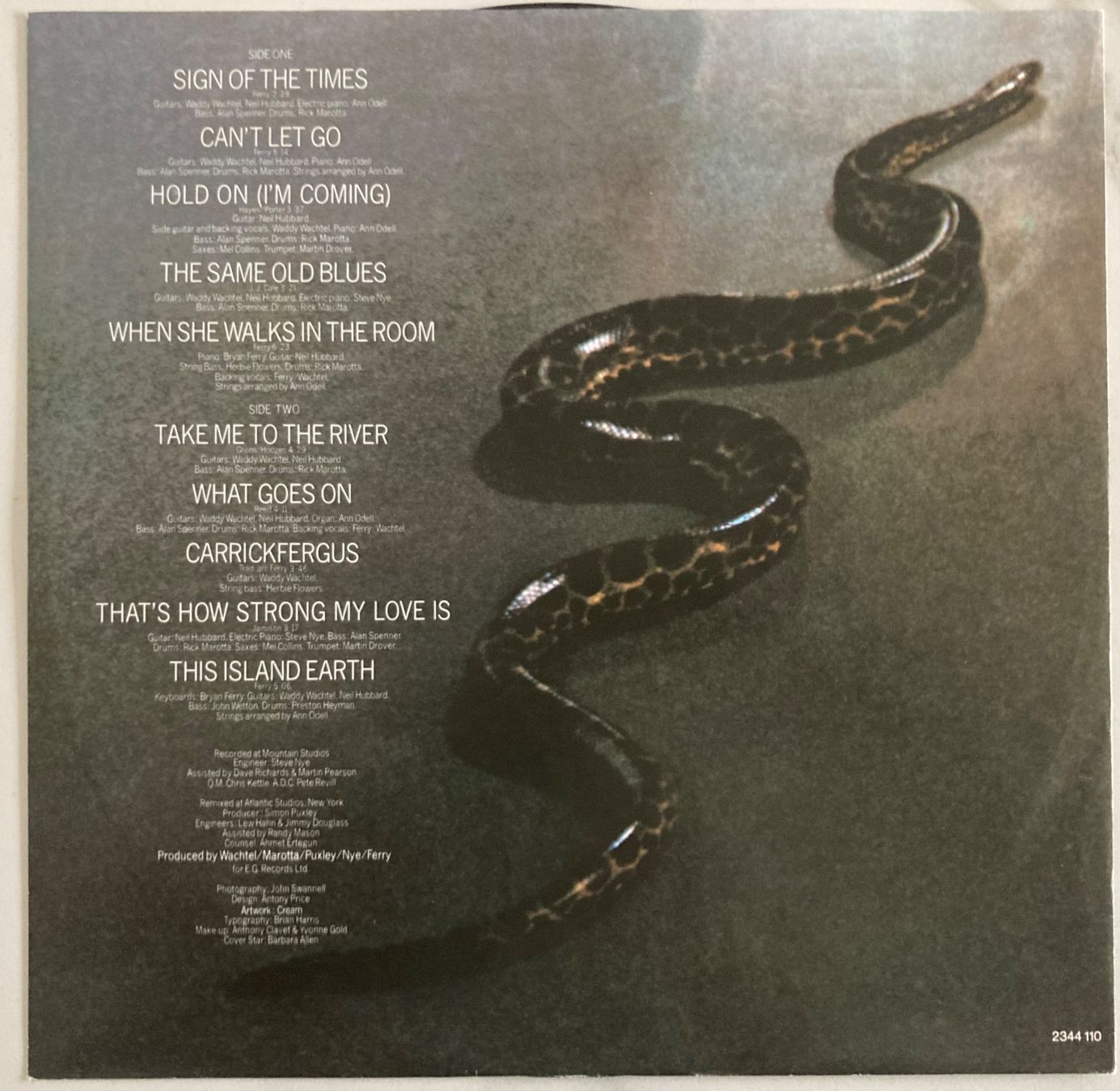 Dischi in vinile: BRYAN - FERRY - THE BRIDE STRIPPED BARE – Usato da Poliez-Pittet venduto da Newtown-Records 2