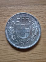 5 Franken 1949 - Silber - Top-Stück!