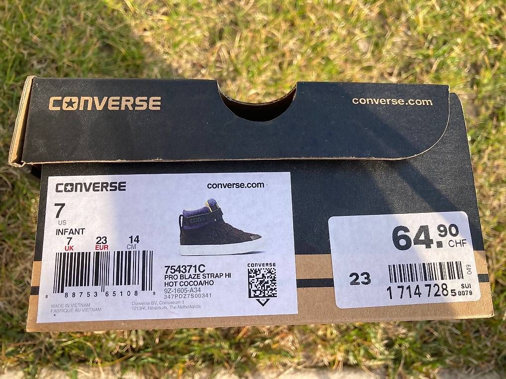 Scarpe da uomo: Converse Gr. 23 – Usato da Lyss venduto da stubenwagen 3