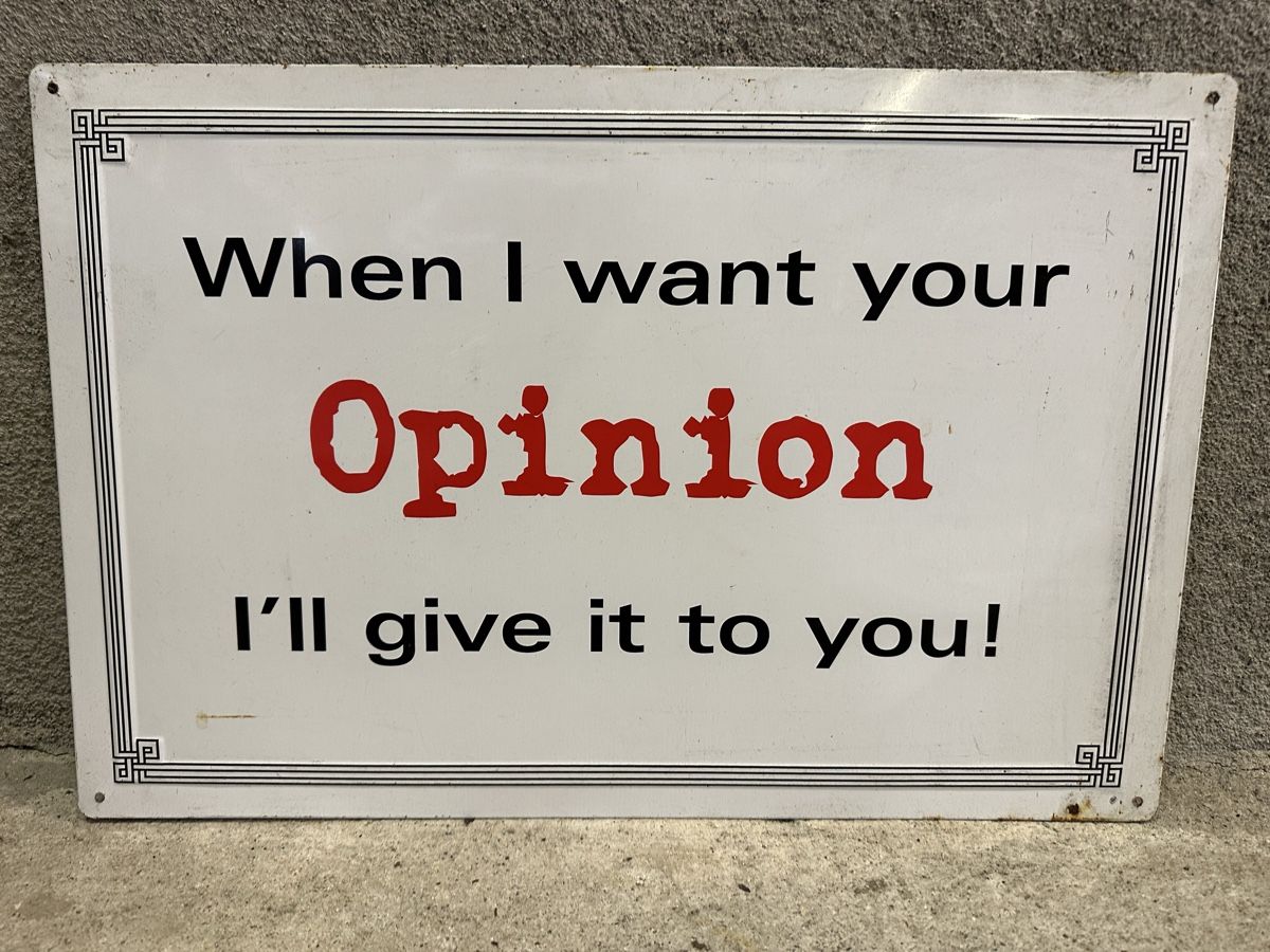 Insegne: Opinion spruch – Usato da Reinach AG venduto da rares75
