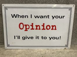 Opinion spruch