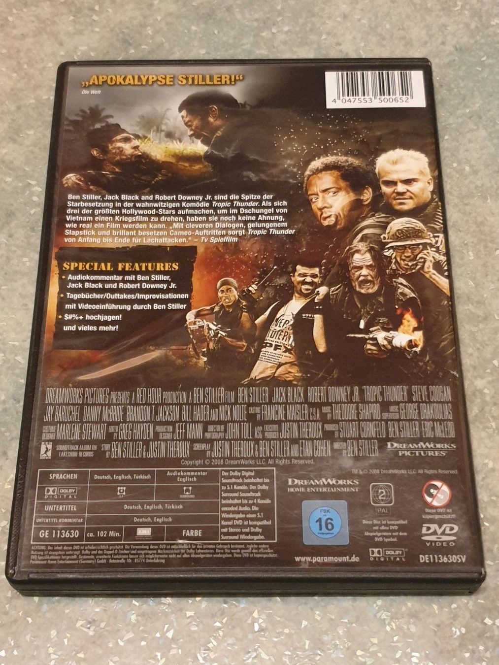 Tutti i DVDs: Tropic Thunder – Usato da Rothenthurm venduto da Lord-Ren 1
