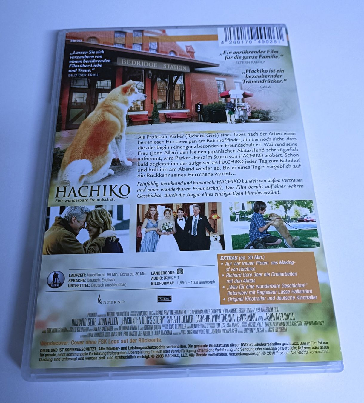 Tous les DVDs: Hachiko: Eine wunderbare Freundschaft – D'occasion à Köniz par Movieportal007 1