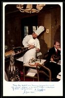 AK Zürich, Restaurant Zunfthaus zur Zimmerleuten, Limmatquai