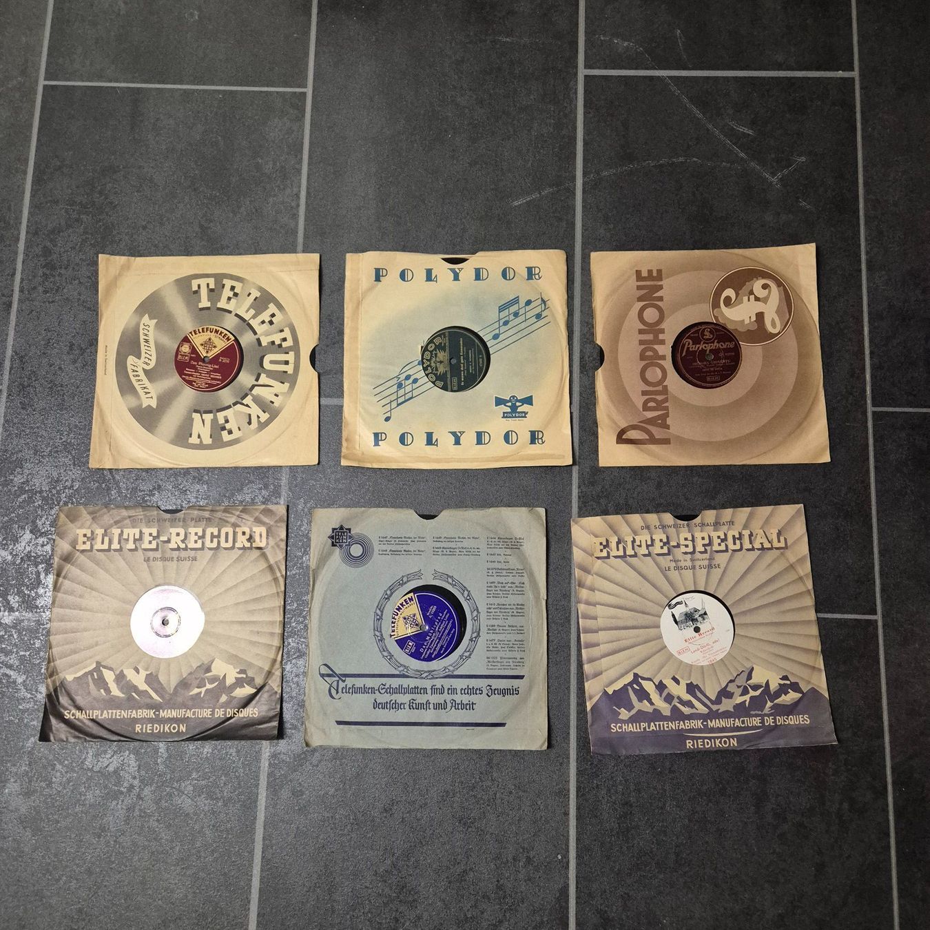 Dischi in vinile: Schellack Schallplatten Set – Usato da Arni AG venduto da kurtrmeier 1