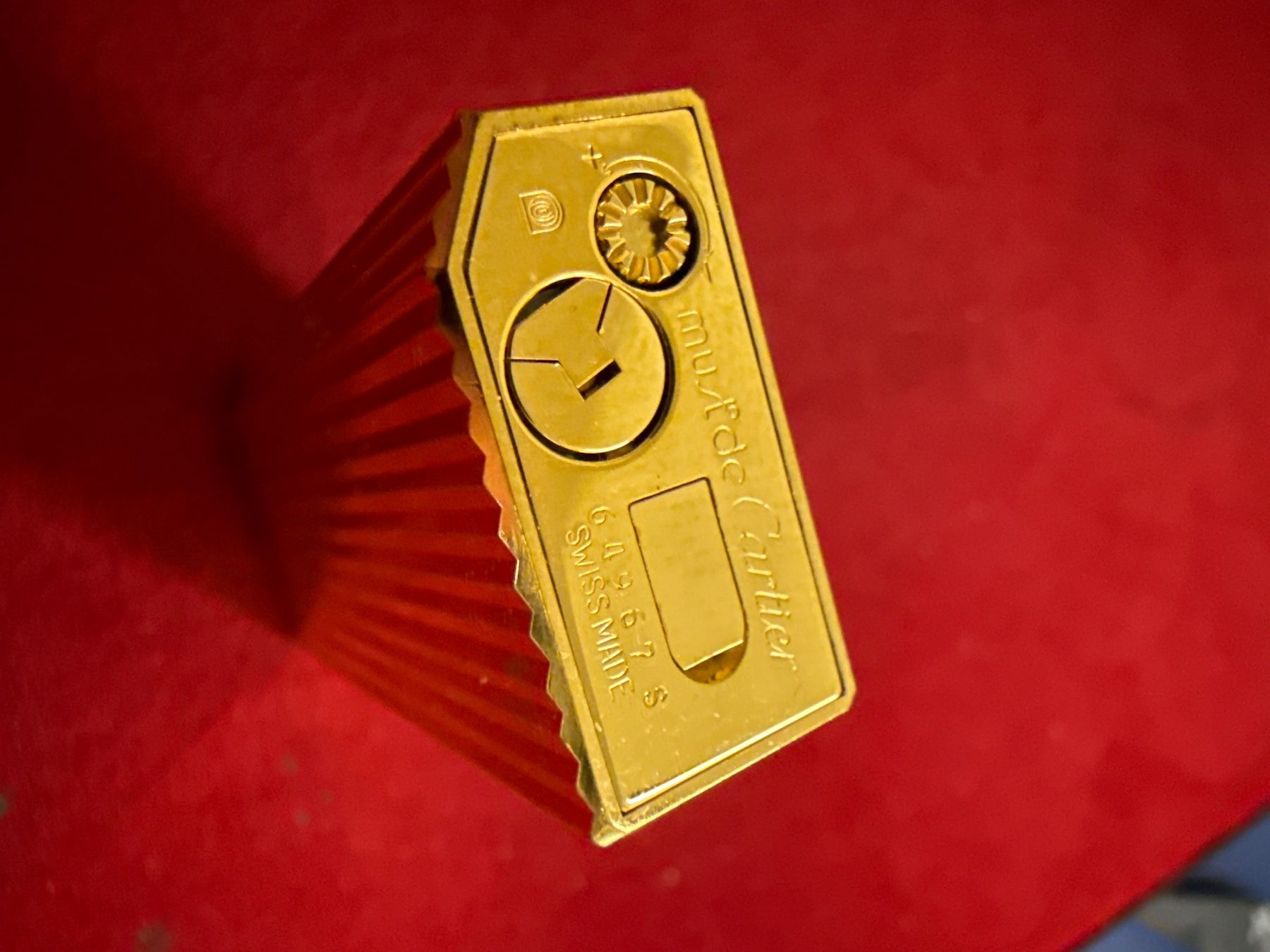 Cartier Accendini: Cartier Gasfeuerzeug – Usato da Pfeffingen venduto da Allhandelklgwatches 4