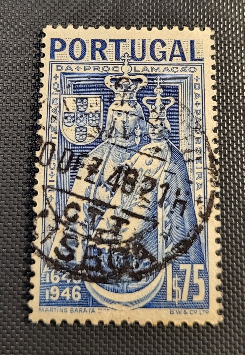 Tutti i francobolli: Portugal 1946 briefmarke – Usato da St Gallen venduto da Stampsalshobby