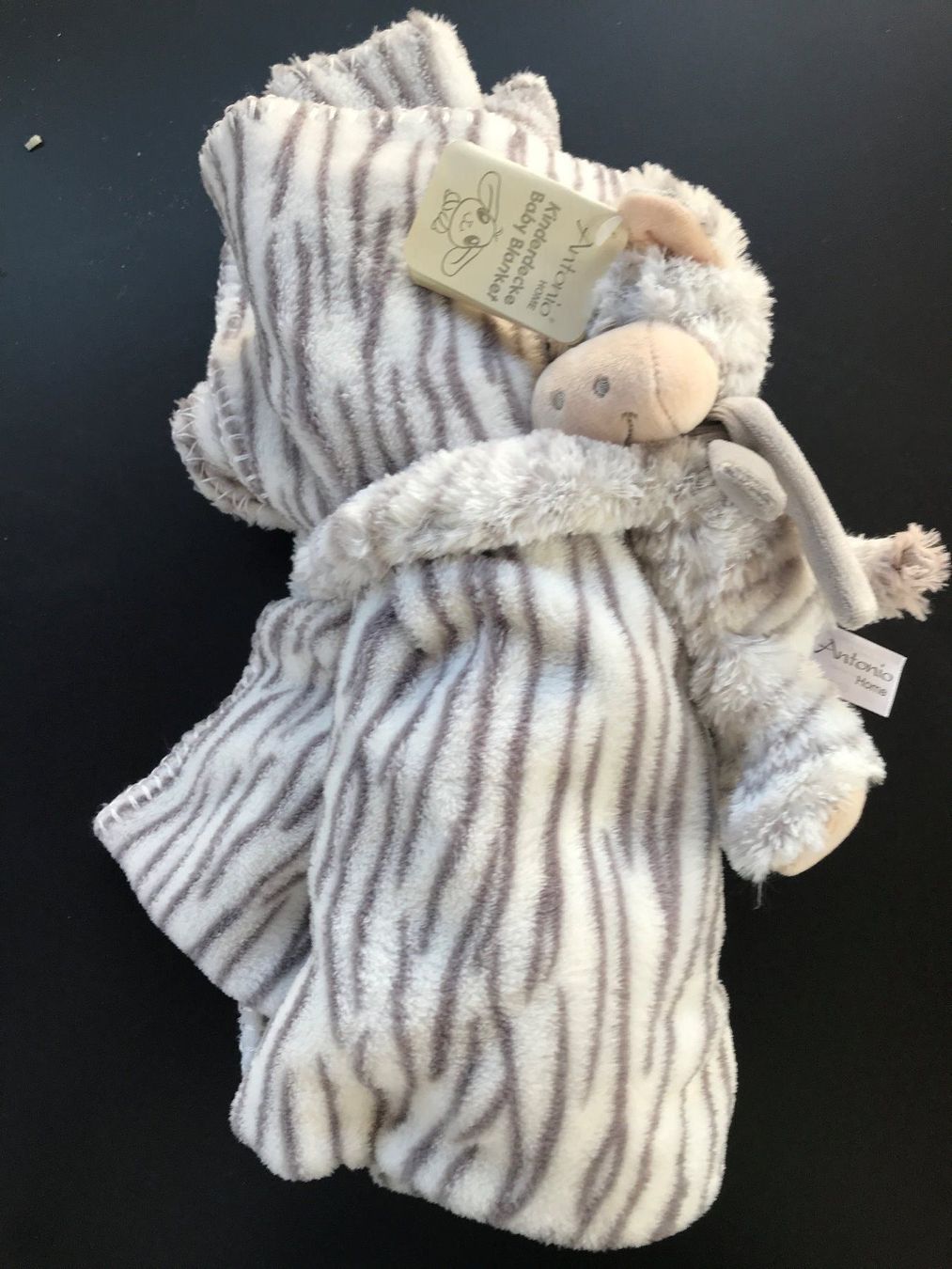 Coperte: Flauschige Baby-Deck 80x100cm m.Aeffchen – Nuovo e nell'imballaggio originale da Wettingen venduto da stern910 1