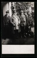 Thurnau, Prinz Alfons mit Jagdgesellen u