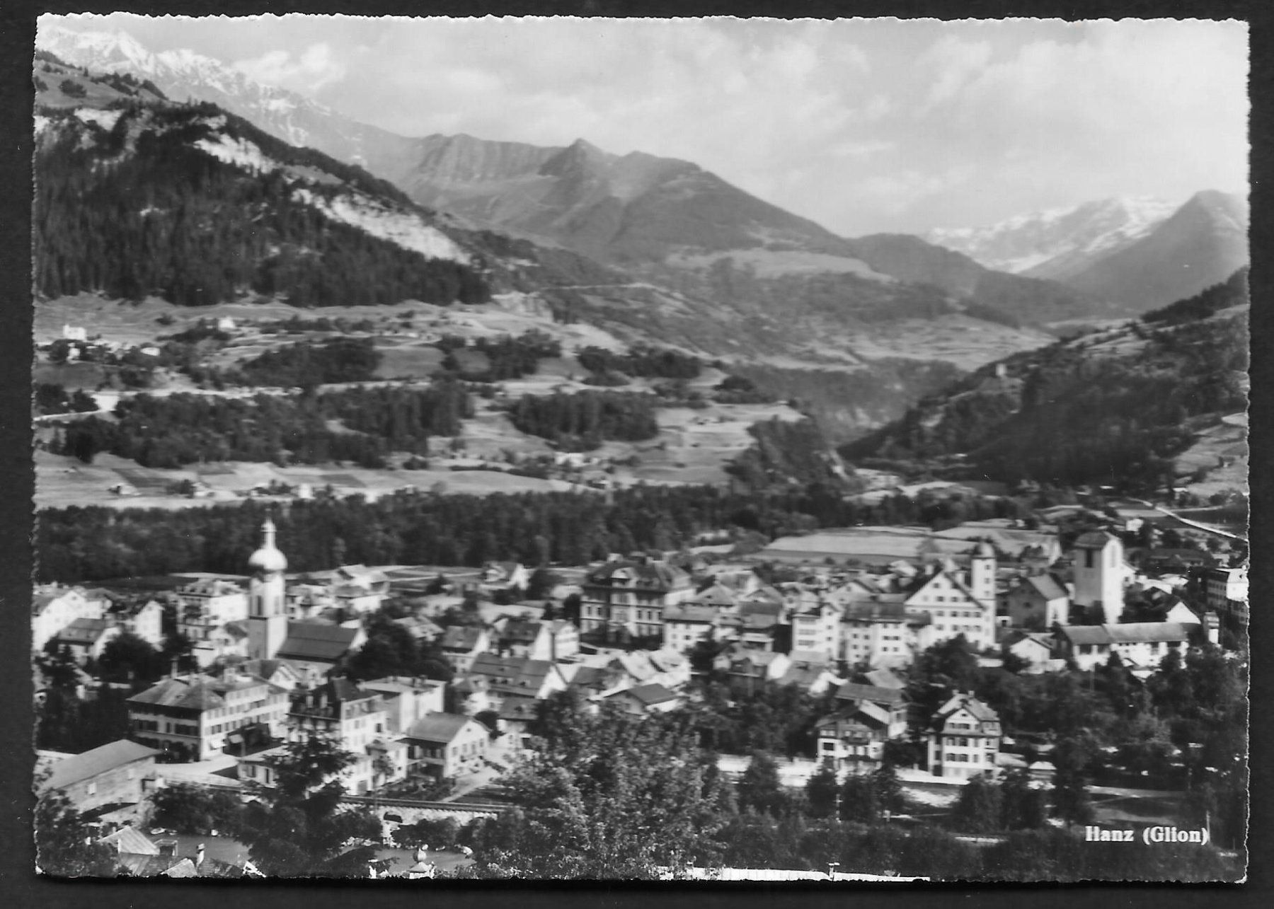 Cartoline postali: Ilanz Gesamtansicht – Usato da Olten venduto da clotaldi