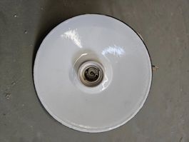 Antike Stall-Lampe Deckenlampe (emailliert)