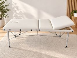 Massageliege klappbar 190 cm – verstellbar + Tasche & Tuch