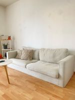 2er Sofa/Couch, hellgrau