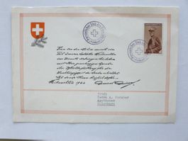 1944 - II.WK - Soldaten Weihnacht - Dank von General GUISAN