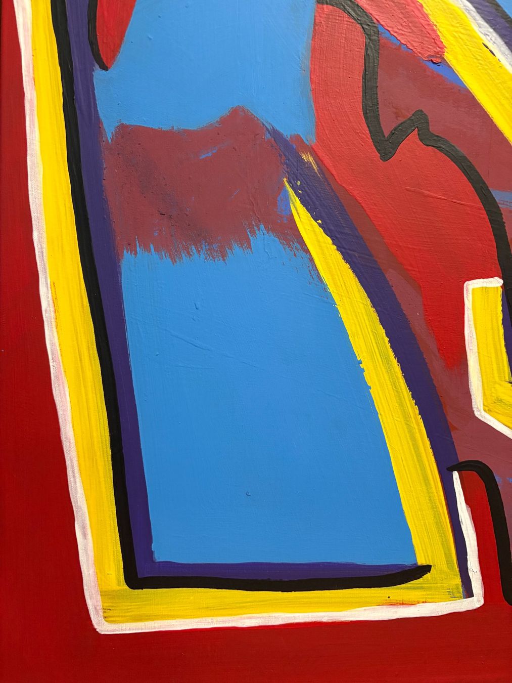 Gemälde: 78x118/ handgemaltes Acryl Gemälde – Gebraucht aus Ottenbach von TimelessEmotions. 8