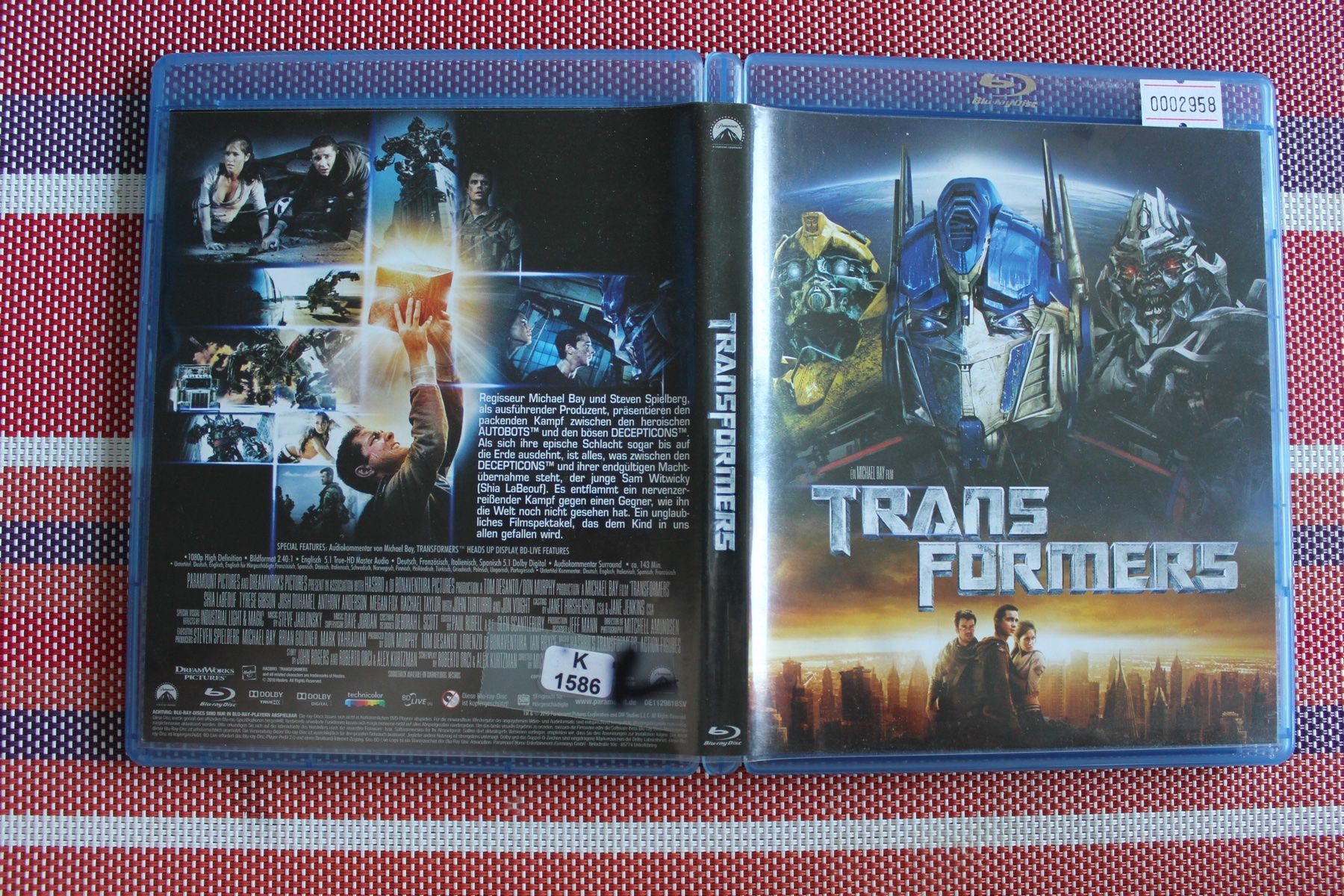 Tutti i DVDs: Transformers  [Blu-ray] | DVD – Usato da Geroldswil venduto da Schlumpfine1973