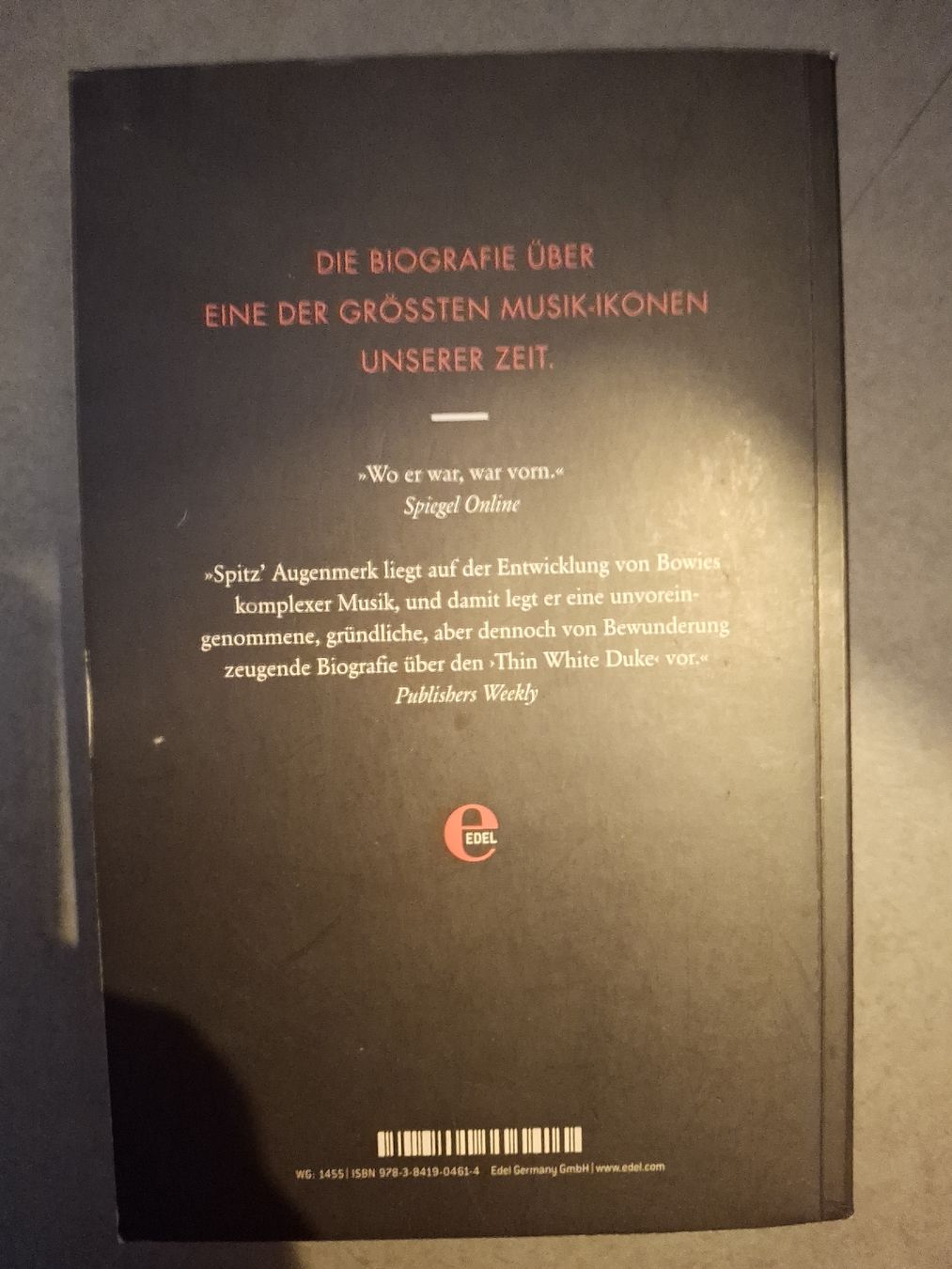 Libri: David Bowie Biographie – Usato da Alpnach Dorf venduto da dek_s78g 1