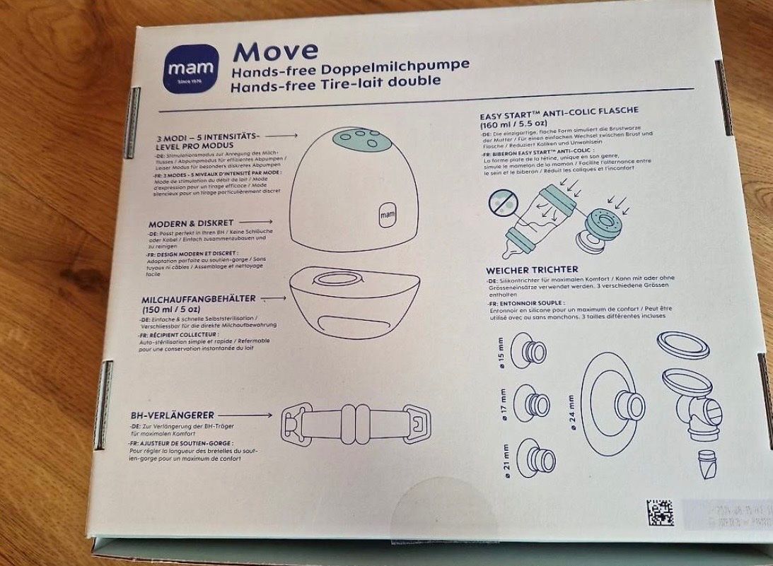 Mam Accessori per l’allattamento: MAM Hands-free Doppelmilchpumpe – Usato da Schwyz venduto da jeannine6032 3