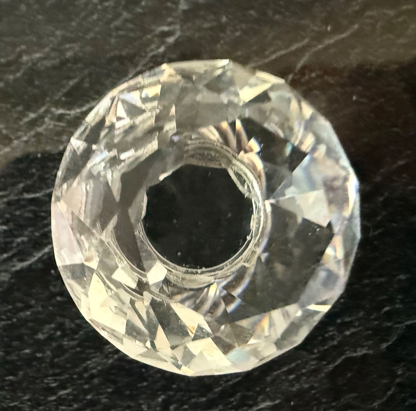 Ferramenta: MÖBELKNOPF   geschliffenes Glas – Nuovo (secondo la descrizione) da Subingen venduto da ArtBead