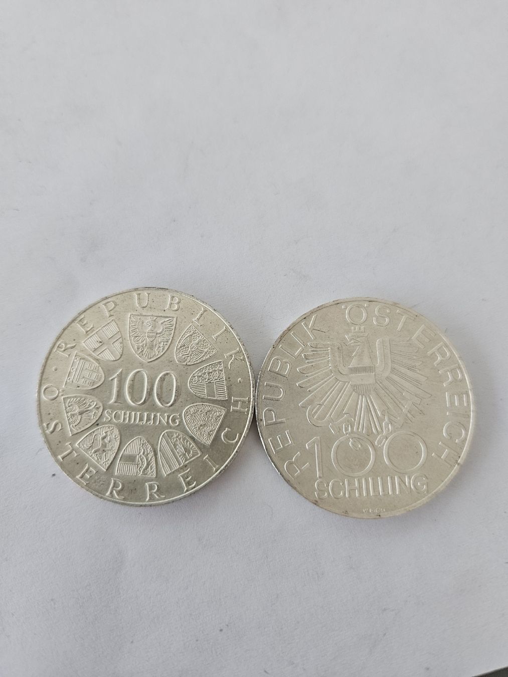 Tutti le monete: Silber Münze 100 Schilling – Usato da Rickenbach b. Wil venduto da nic_8ljr