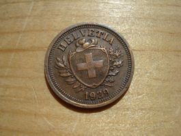 (N2) 1 Rappen 1929
