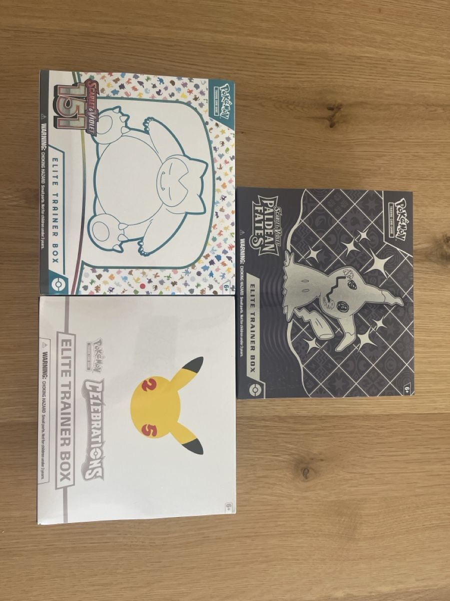 Cartes: Pokemon Elite Trainer Boxen Set 3 eng – Neuf avec emballage d'origine à flawil par pokegame1234