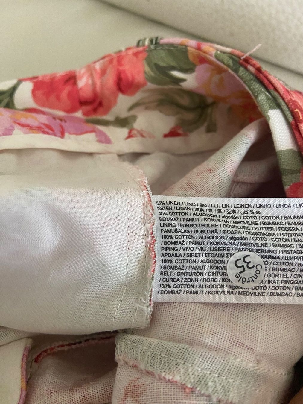 Mango Pantalons: Vintage MNG Sommerhose mit Gurt – Neuf (Voir description) à Unterengstringen par bar_rh5f 6