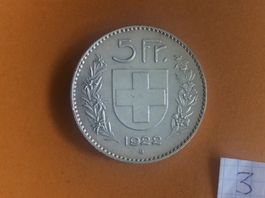 5 francs  1922