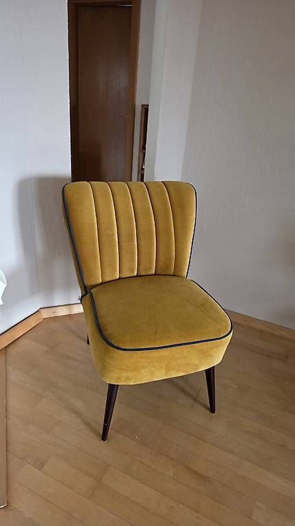 Poltrone: Samtsessel senfgelb Retro-Stil – Usato da Luzern venduto da mo6_z9hg 2