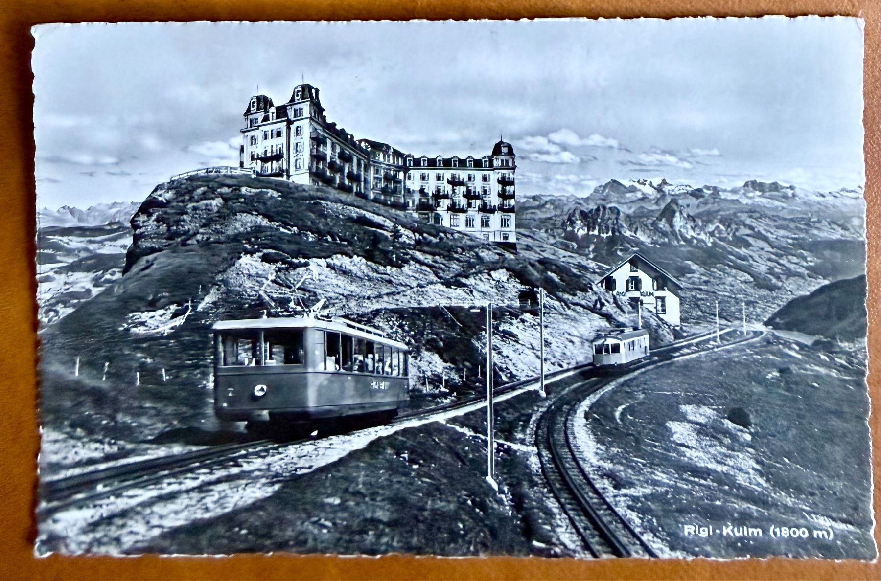 Cartoline postali: Rigi - Kulm - Bahn – Usato da Lutry venduto da Ediego