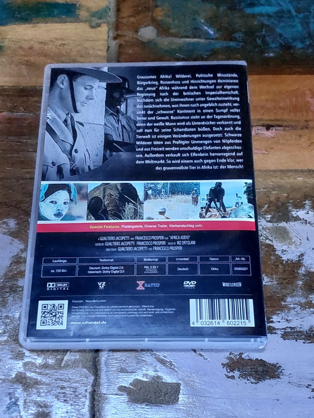 Tutti i DVDs: Africa Addio, DVD Mondo Uncut – Nuovo e nell'imballaggio originale da Winterthur venduto da Belzarek 1