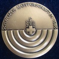 Schweizer Meisterschaften SSSV SMSV SRPV 1986