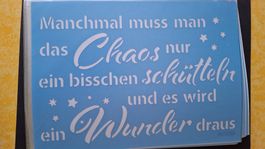Schablone