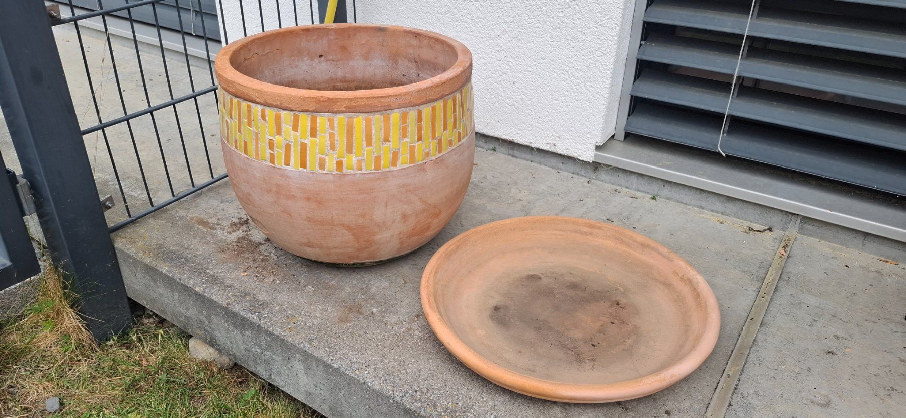 Vasi per fiori: Terracotta-Blumentopf – Usato da Lachen SZ venduto da Azrael83 1