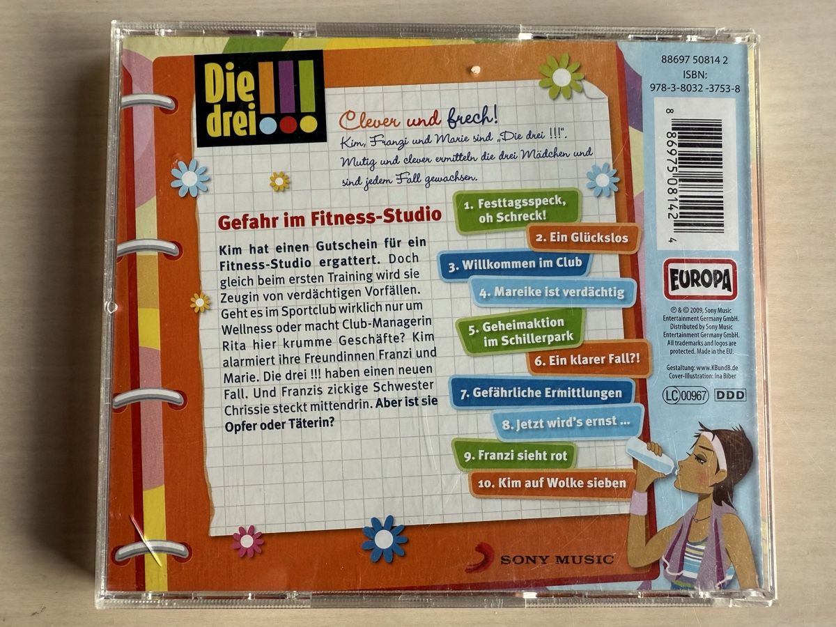 CD: Die drei !!! 5 CD‘s Fall 1, 2, 3, 4, 7 – Usato da Oberried Brienz venduto da Chyara 4