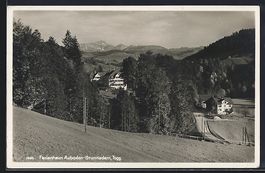 AK Brunnadern, Ferienheim Auboden, 1933
