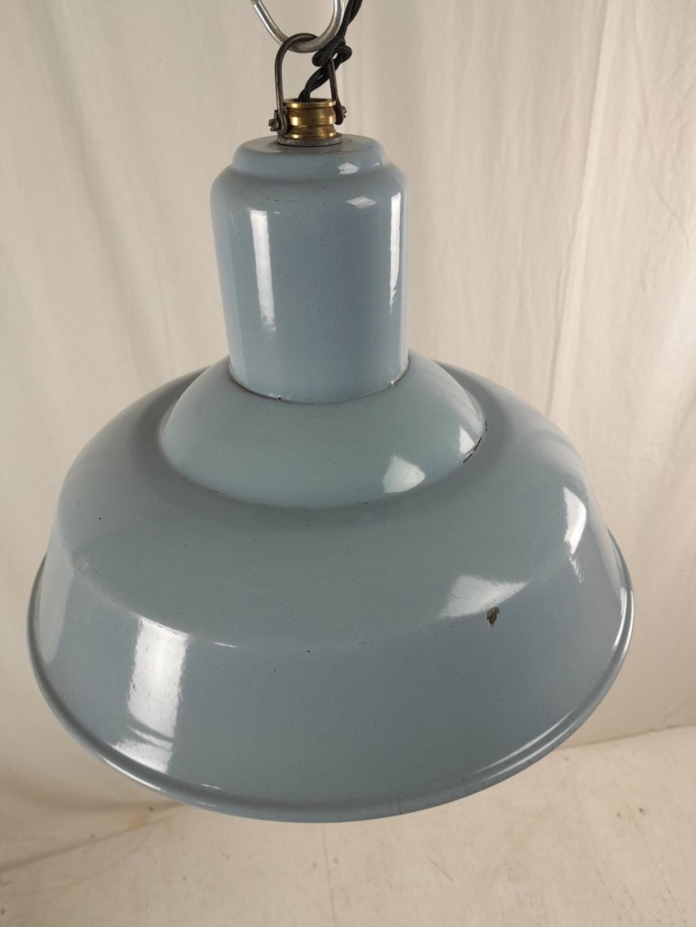 Lampade: Vintage Lampe Hängeleuchte Hängelampe grau – Usato da Hittnau venduto da v-v-onlineverkauf 1