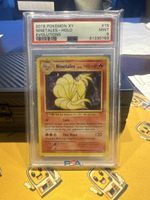 Pokemon Karte: Ninetales Holo - PSA 9 Mint Zustand!