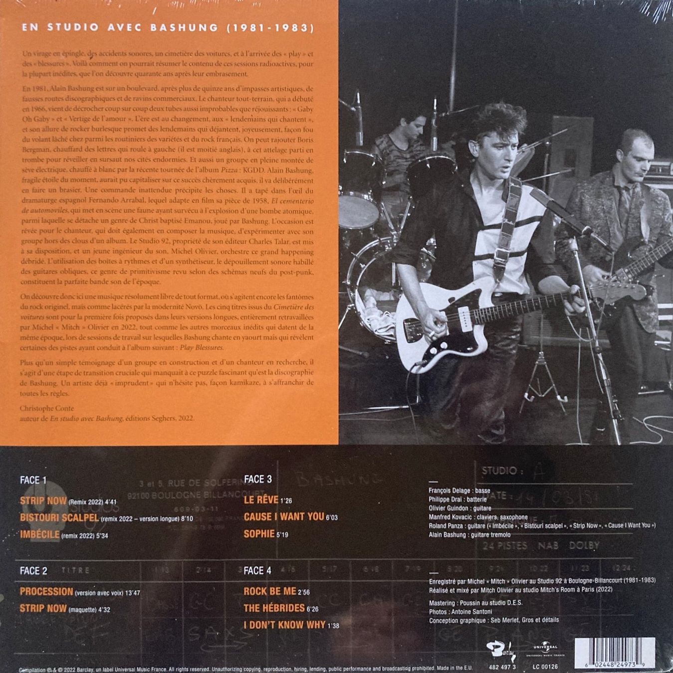 Schallplatten: ALAIN BASHUNG - EN STUDIO AVEC BASHUNG 1981-1983 – Neu und originalverpackt aus Bottens von hotter-than-hell 1