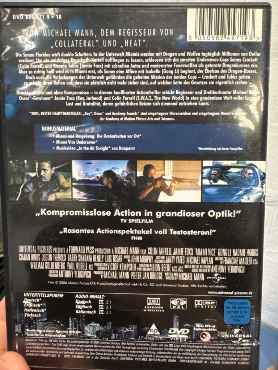 Tous les DVDs: Miami Vice DVD – D'occasion à Romanshorn par Donkaej21 2