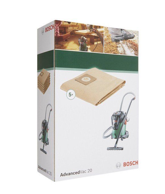 Bosch Aspirapolveri & Accessori: Bosch Papierstaubbeutel AdvancedVac 20 – Usato da Koppigen venduto da Bracher_Mail-House