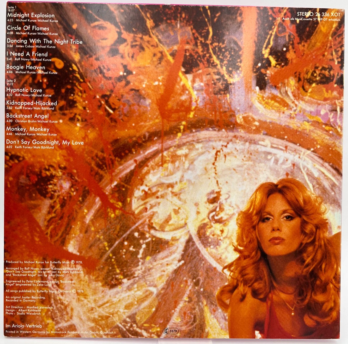 Dischi in vinile: Penny McLean LP 1978 Jupiter Records - Midnight Explosion – Usato da Häusernmoos venduto da platten-teller 1