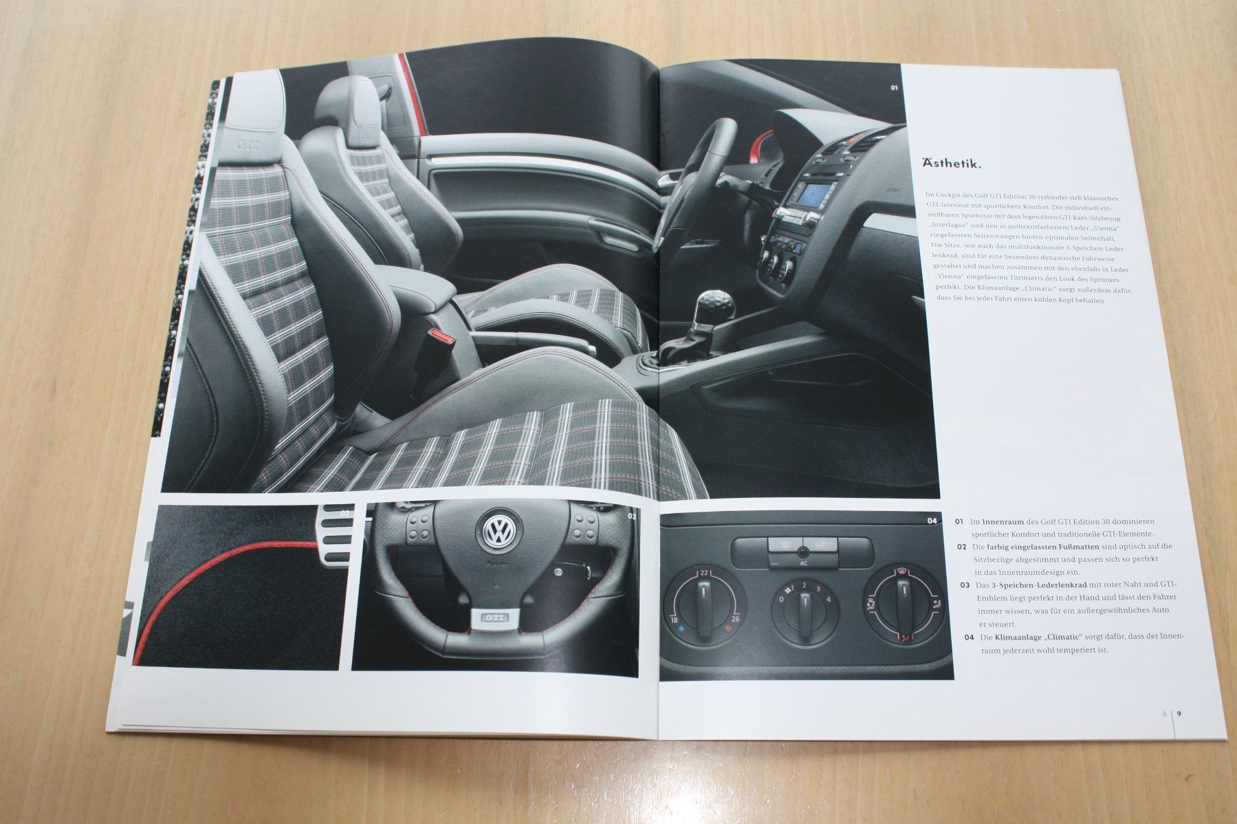 VW Documenti: VW Golf GTI Edition 30 Prospekt 12/2006 – Usato da Wikon venduto da erwin400 4